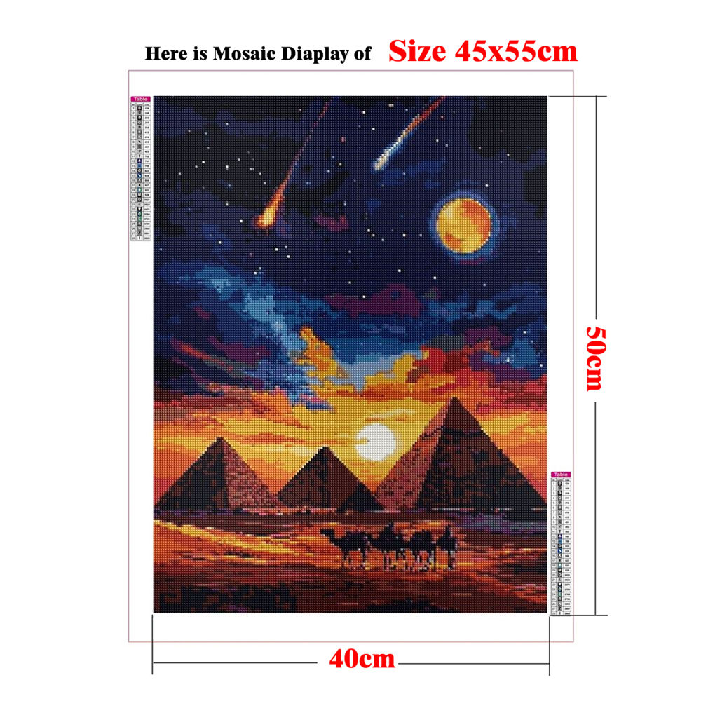 Zestaw do Diamond Painting: Wi – Embroidery In Egypt recenzja i cena