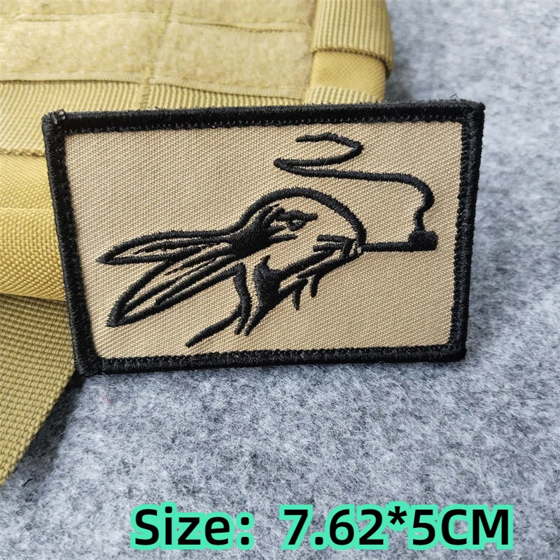 Anubis egipt nóż kaczka łatka  – Embroidery In Egypt recenzja i cena