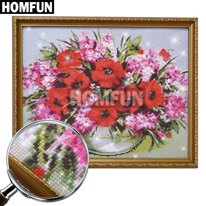 HOMFUN pełna plac/okrągłe wier – Embroidery Fish recenzja i cena