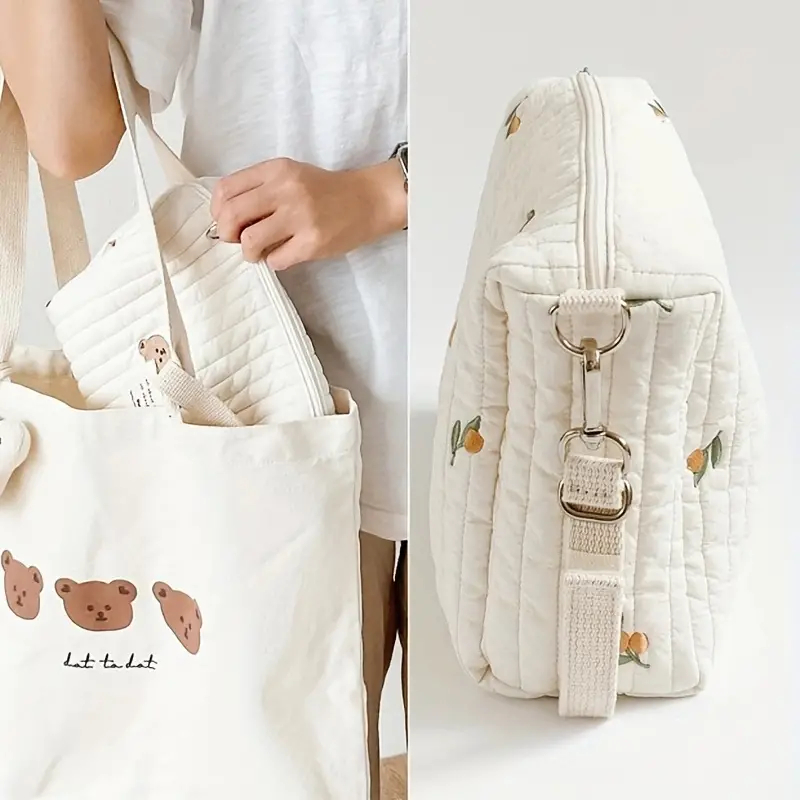 Bawełniana przenośna torba do  – Embroidery Fonts recenzja i cena