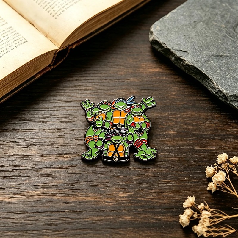 Przypinka emaliowana z motywem – Embroidery Fish recenzja i cena