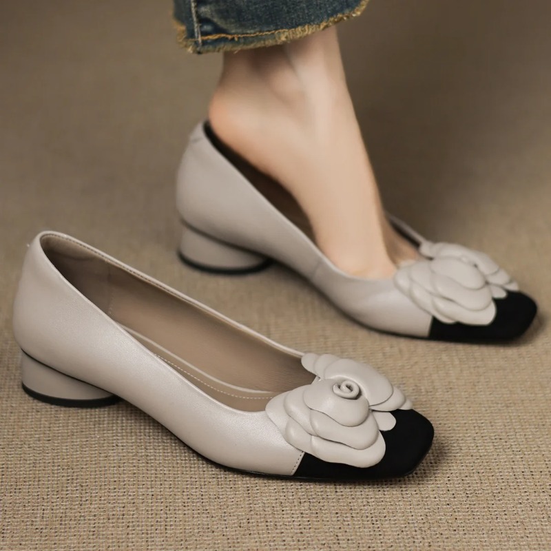Damskie czółenka plus size 34- – Embroidery Flat Shoes recenzja i cena