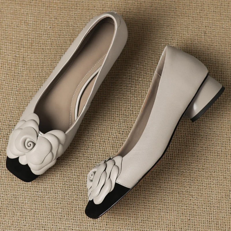 Damskie czółenka plus size 34- – Embroidery Flat Shoes recenzja i cena
