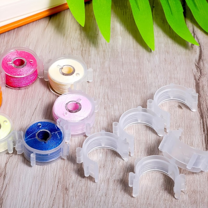 35 szt. Klipsów do szpulek, za – Embroidery Yarns recenzja i cena
