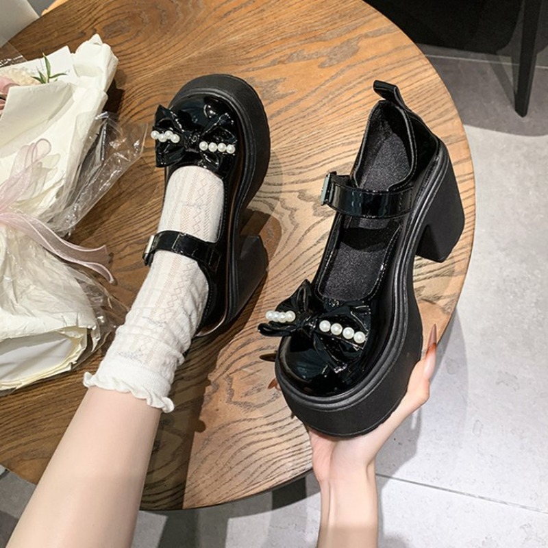Buty Lolita 2026 Czarne Super  – Embroidery Flat Shoes recenzja i cena