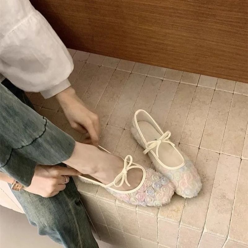Delikatne Nowe Chińskie Różane – Embroidery Flat Shoes recenzja i cena
