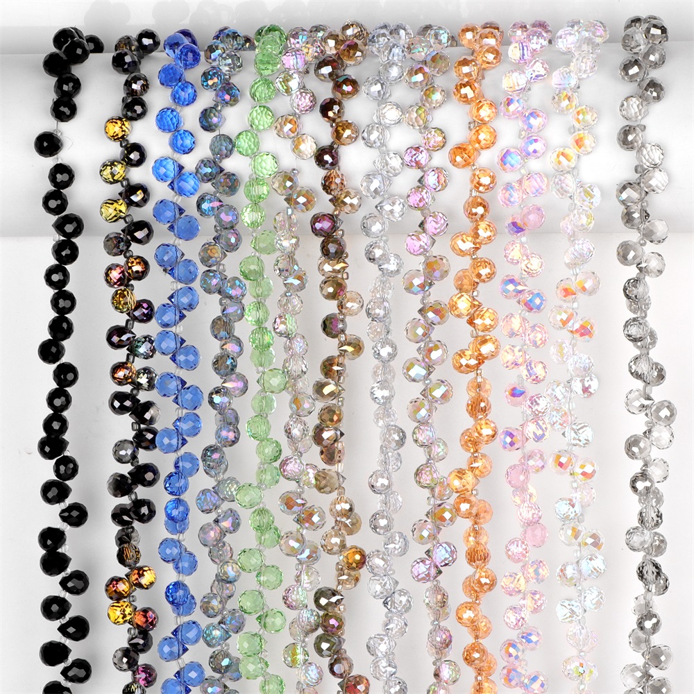 8x10mm Fasetowane kryształowe  – Embroidery Glass Beads recenzja i cena