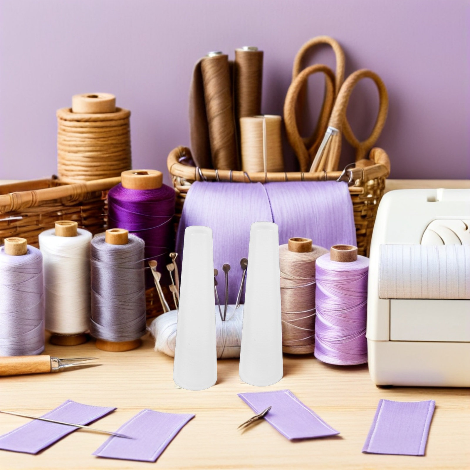 12 szt. plastikowych stożkowyc – Embroidery Yarns recenzja i cena