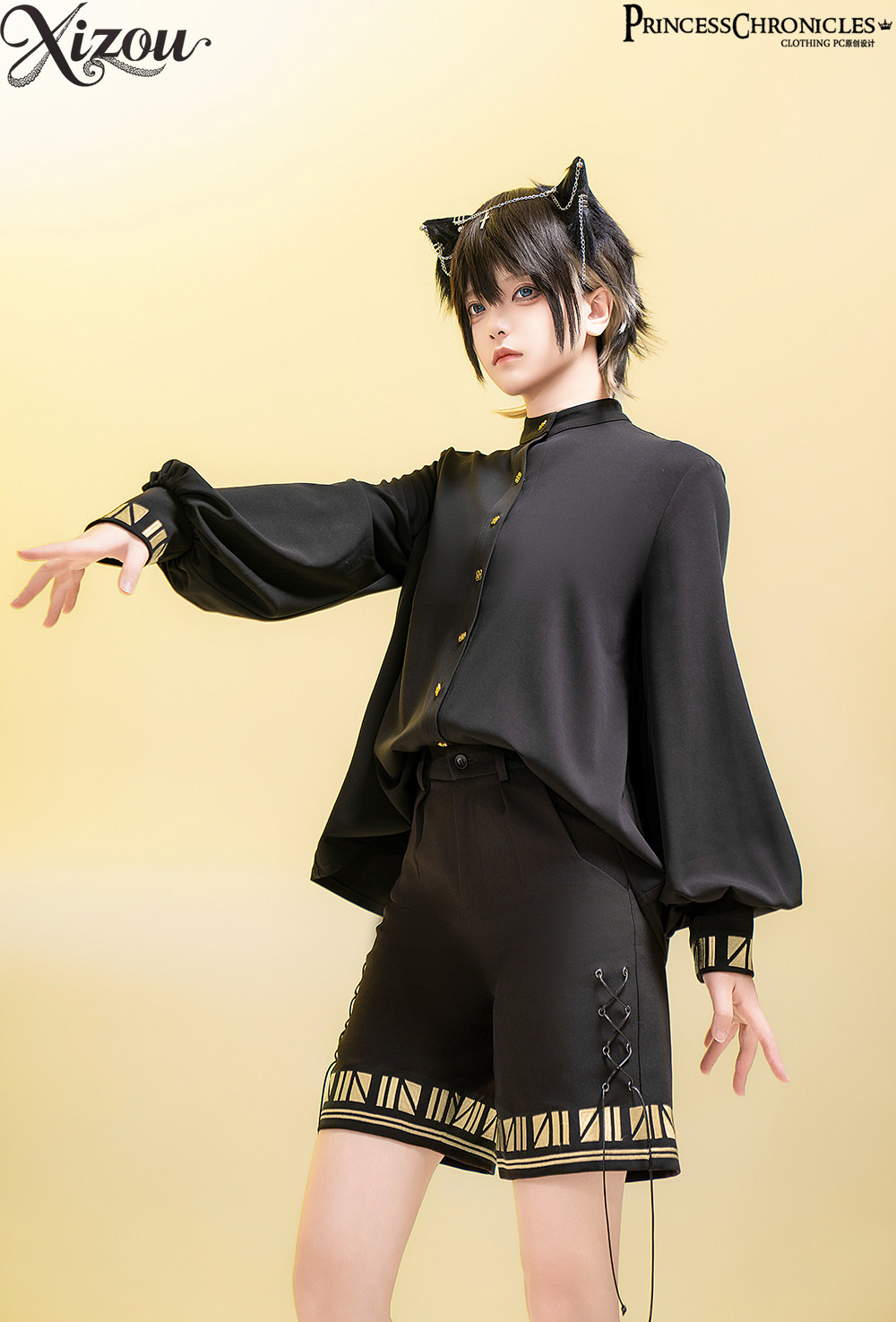 Ouji Lolita Szorty Czarne w St – Embroidery In Egypt recenzja i cena