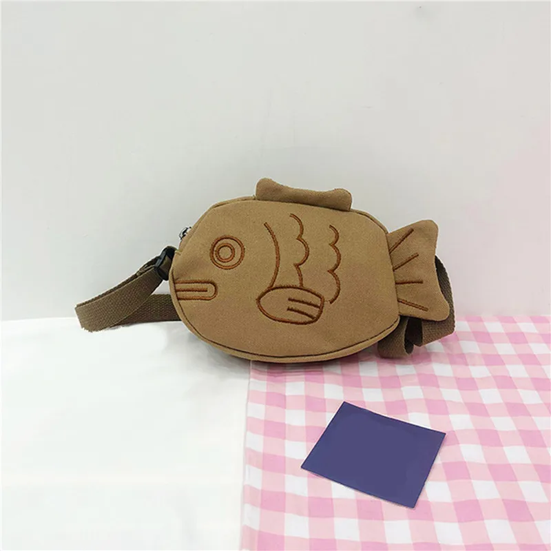 Torba listonoszka z płótna w k – Embroidery Fish recenzja i cena